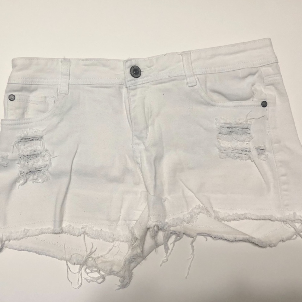White shorts
